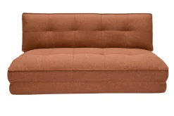 Miliboo Chauffeuse|Chauffeuse-Chauffeuse 2 places convertible en tissu terracotta SALLY