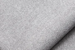 Miliboo Canapé Design|Voir Tous Les Canapés-Chauffeuse 2 places design en tissu gris clair PLURIEL