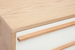 Miliboo Commode|Commode-Commode chiffonnier - semainier scandinave 5 tiroirs L60 cm HELIA