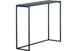 Miliboo Console|Meuble D'entrée-Console industrielle en métal noir L100 cm KARL