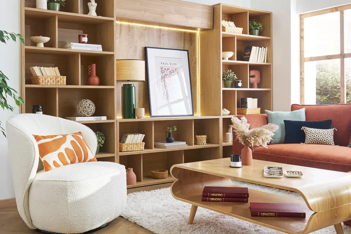 Miliboo Fauteuil Design|Voir Tous Les Fauteuils-Fauteuil design pivotant en tissu effet velours texturé taupe AMBER