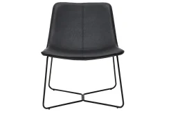 Miliboo Fauteuil Design|Voir Tous Les Fauteuils-Fauteuil noir SANTI