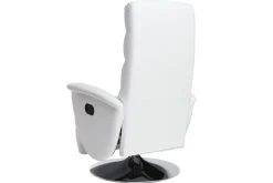 Miliboo Fauteuil Relax|Voir Tous Les Fauteuils-Fauteuil relax manuel blanc NELSON