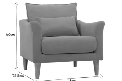 Miliboo Fauteuil Design|Voir Tous Les Fauteuils-Fauteuil scandinave en tissu effet velours jaune moutarde et bois clair KATE