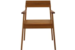 Miliboo Chaise De Jardin-Fauteuils de jardin en bois massif (lot de 2) CANOPEE