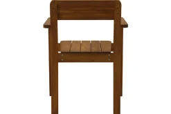 Miliboo Chaise De Jardin-Fauteuils de jardin en bois massif (lot de 2) AKIS