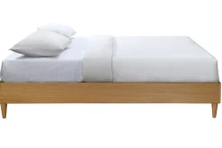 Miliboo Lit Adulte-Lit 2 places 160x200 cm bois clair AYO