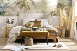 Miliboo Lit Adulte-Lit 2 places 160x200 cm bois clair AYO