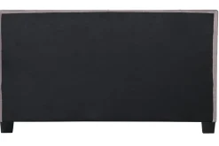 Miliboo Lit Adulte-Lit 2 places 160x200 cm en tissu camel capitonné MARQUISE