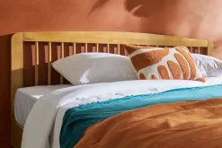 Miliboo Lit Adulte-Lit 2 places 160x200 en bois TERRY