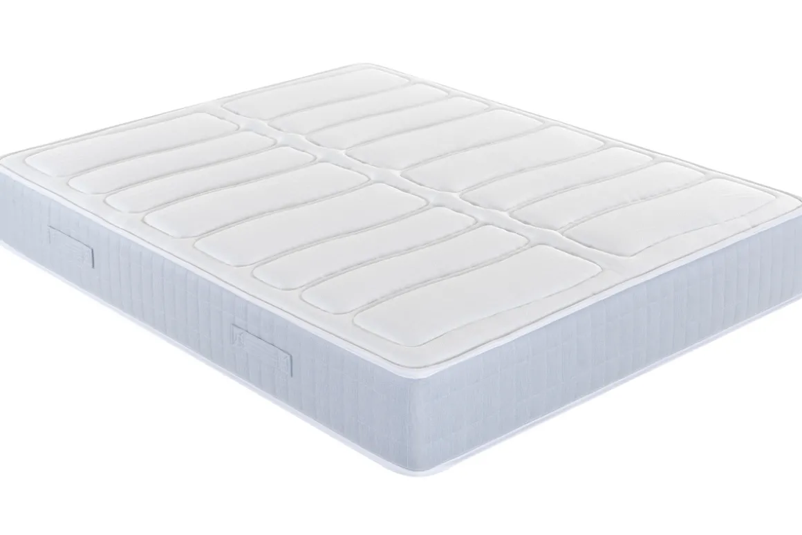Miliboo Matelas-Matelas 160x200 cm à ressorts ensachés avec accueil mousse à mémoire de forme 25 cm BEN