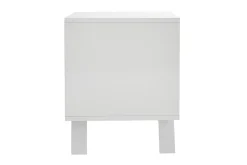 Miliboo Meuble Tv Design-Meuble TV design finition blanc brillant L205 cm NEMA