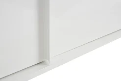 Miliboo Meuble Tv Design-Meuble TV design finition blanc brillant L205 cm NEMA