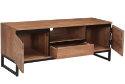 Miliboo Meuble Tv Design-Meuble TV en bois massif L135 cm HOORN