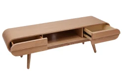 Miliboo Meuble Tv Design-Meuble TV scandinave en bois clair 2 tiroirs L150 cm BALTIK