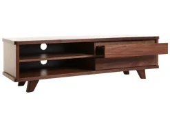 Miliboo Meuble Tv Design-Meuble TV vintage bois foncé avec tiroirs L140 cm FIFTIES