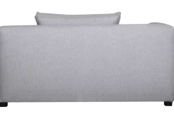 Miliboo Canapé D'angle|Voir Tous Les Canapés-Module d'angle gauche pour canapé en tissu gris clair PLURIEL