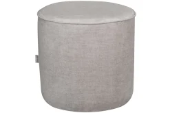 Miliboo Pouf|Pouf-Pouf rond en tissu beige D40 cm COQ