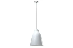 Miliboo Suspension|Suspension-Suspension design en métal blanc D40 cm COROLA L