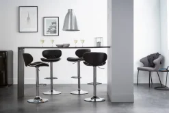 Miliboo Suspension|Suspension-Suspension design en métal acier gris chromé D40 cm COROLA L