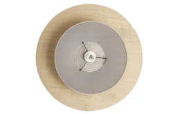 Miliboo Suspension|Suspension-Suspension en lin beige et rabane naturelle L55 cm AZAMI