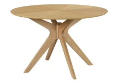 Miliboo Table À Manger Fixe-Table à manger design ovale chêne L160 cm DIELLI