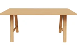 Miliboo Table À Manger Fixe-Table à manger rectangulaire bois chêne L180 cm SAULE
