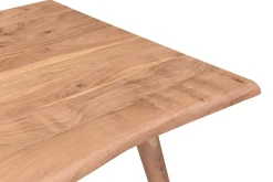 Miliboo Table À Manger Fixe-Table à manger rectangulaire en bois massif L175 cm SAVANA