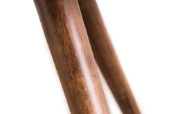 Miliboo Table À Manger Fixe-Table à manger ronde design noyer D106 cm WALFORD