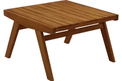 Miliboo Table De Jardin-Table basse de jardin en bois massif L65 cm TIDAK