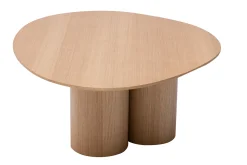Miliboo Table Basse-Table basse design bois clair L100 cm HOLLEN