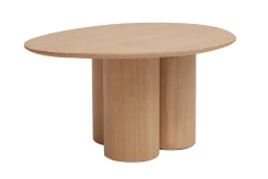 Miliboo Table Basse-Table basse design bois clair L78 cm HOLLEN