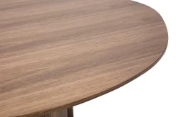 Miliboo Table Basse-Table basse design bois foncé noyer L100 cm HOLLEN