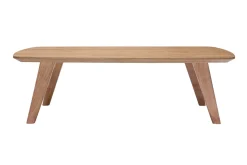 Miliboo Table Basse-Table basse rectangulaire scandinave bois clair L120cm FIFTIES
