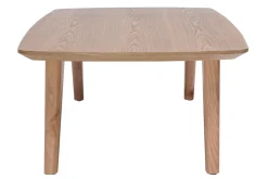 Miliboo Table Basse-Table basse rectangulaire scandinave bois clair L120cm FIFTIES