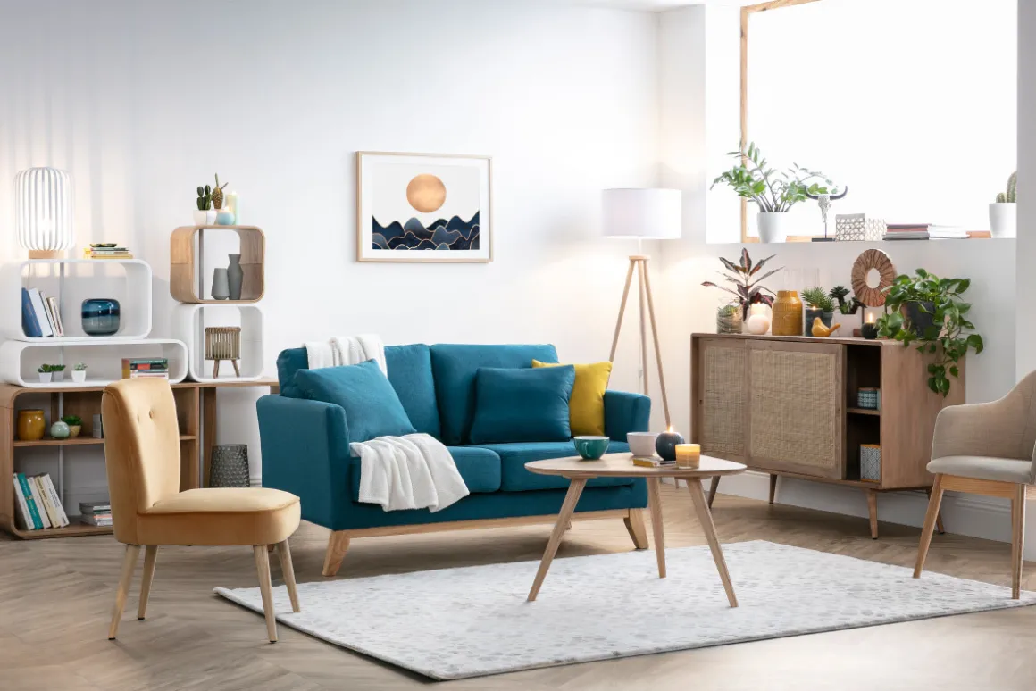 Miliboo Table Basse-Table basse scandinave bois clair L69 cm ARTIK