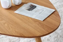 Miliboo Table Basse-Table basse scandinave bois clair L69 cm ARTIK