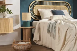 Miliboo Table Basse|Table D'appoint-Table d'appoint bois clair L44 cm HOLLEN