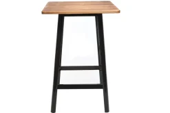 Miliboo Table De Bar / Bar-Table de bar design noire L70 cm JONES