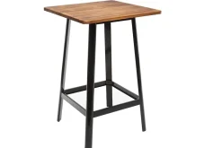 Miliboo Table De Bar / Bar-Table de bar design noire L70 cm JONES