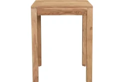 Miliboo Table De Bar / Bar-Table de bar haute extensible carrée en bois massif L80-135 cm BALTO