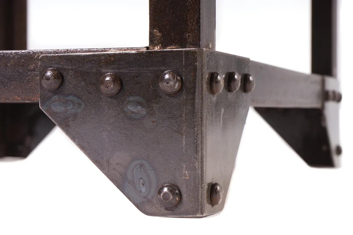 Miliboo Table De Chevet-Table de chevet avec tiroir industrielle en bois manguier massif INDUSTRIA