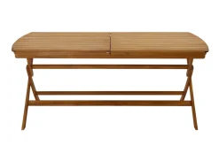 Miliboo Table De Jardin-Table de jardin extensible rallonges intégrées en bois massif L180-240 cm CANOPEE