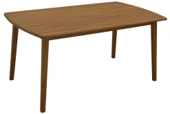 Miliboo Table De Jardin-Table de jardin rectangulaire en bois massif L160 cm CANOPEE