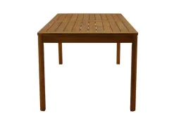 Miliboo Table De Jardin-Table de jardin rectangulaire en bois massif L180 cm AKIS