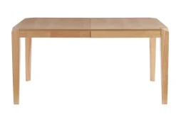 Miliboo Table Extensible-Table extensible rallonges intégrées rectangulaire en bois clair L150-180 cm BOLLY