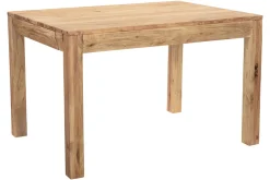 Miliboo Table Extensible-Table extensible rallonges intégrées rectangulaire en bois massif L120-210 cm BALTO