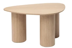 Miliboo Table Basse-Tables basses gigognes design en bois clair (lot de 2) FOLEEN