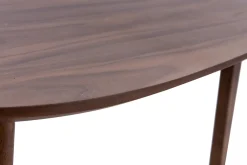 Miliboo Table Basse-Tables basses gigognes scandinaves bois foncé noyer (lot de 2) ARTIK