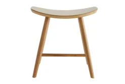 Miliboo Chaise Design|Chaise En Bois-Tabouret bas bois clair H46.5 DEMORY